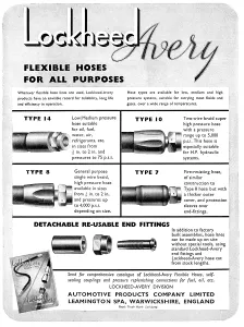 Couplings: Automotive Products- Lockheed Avery Flexible