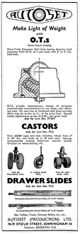 Castors: Autoset Castors