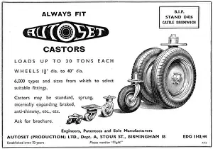 Castors: Autoset Castors - Ground Equipment