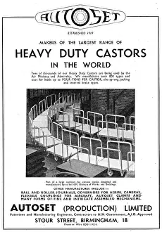 Castors: Autoset Heavy Duty Castors 1943