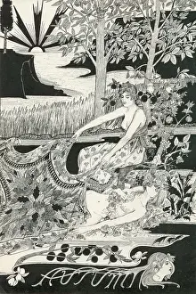 Bertram: Autumn by Bertram MacKennal 1895