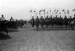 Bodyguard: Autumn parade on the Tempelhof field, 1909