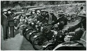 Nobby: Auxiliary Fire Brigade riders, September 1939