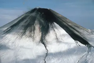 Kamchatka: Avachinsky Volcano on Kamchatka Peninsula, 1991