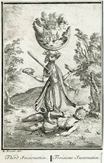 Avatar: Third avatar of the Hindu god Vishnu