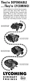 Lycoming: Avco Lycoming Aero Engines 1947
