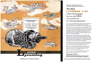 Lycoming: Avco Lycoming T-53 Aero Engines