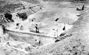 Avebury: Avebury, Excavations c1908