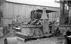 Tandem: Aveling and Porter tandem road roller reg. XP 237