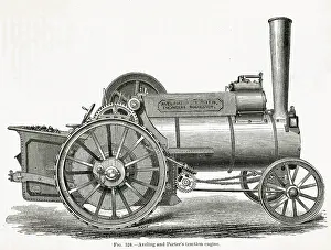 Rollers: Aveling and Porter traction engine 1877