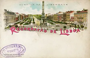 Liberdade: Avenida da Liberdade - Lisbon, Portugal