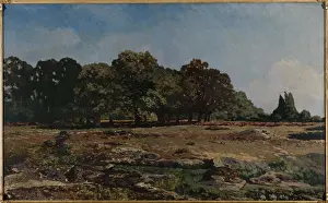 Celle: Avenue of Chestnut Trees, by Alfred Sisley