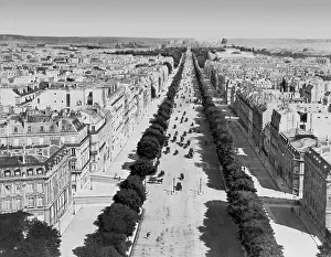 L Etoile: Avenue des Champs Elysees in Paris