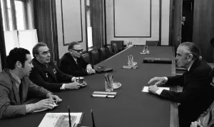 Harriman: Averell Harriman visits USSR