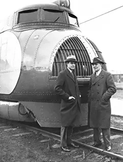 Kettering: Averill Harriman and Charles Kettering next to