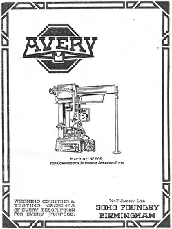 Compression: Avery Machine No 669 For Compression