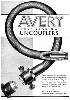 Couplings: Avery Pipe Couplings - Self-Sealing Uncouplers 1942