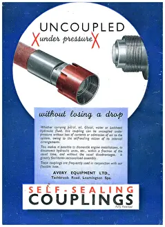 Couplings: Avery Pipe Couplings - Self-Sealing Uncouplers