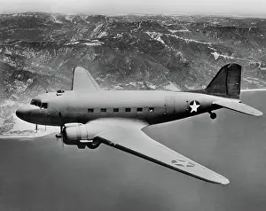 C 47: Aviation - airplane - army - WWII
