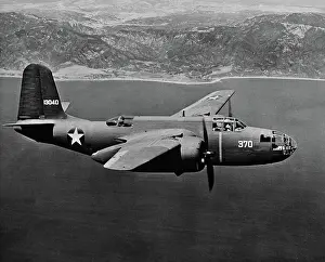 A 20: Aviation - airplane - army - WWII