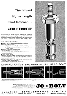 Avdel: Aviation Developments Avdel Jo-Bolts