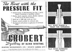 Chobert: Aviation Developments - Chobert Blind Riveting System