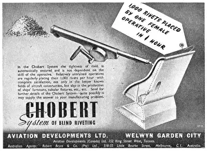 Chobert: Aviation Developments - Chobert Blind Riveting System