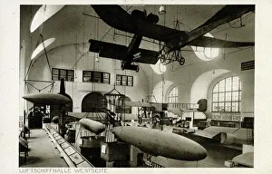 Masterpieces: Aviation display in the Deutsches Museum, Munich, Germany