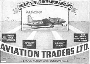 Overhauled: Aviation Traders. Aircraft Supplied, Overhauled & Repaired
