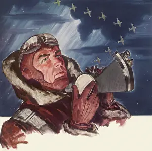Warlike: Aviator with Sextant