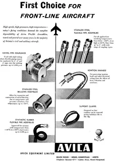 Avica: Avica Aircraft Pipes & Flexible Pipe Assemblies