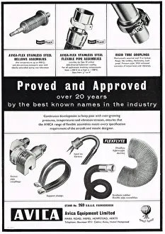 Flex: Avica Flex Stainless Steel Bellow Assemblies