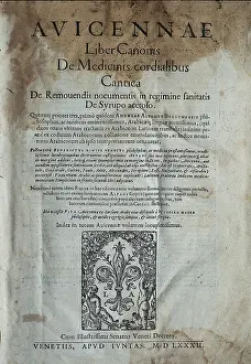 Avicenna: AVICENNA (980-1037)