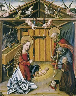 Tryptich: Avila, Master of (15th century). Triptych depting