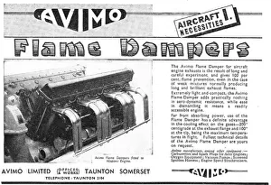 Dampers: Avimo Flame Dampers For Aero Engines