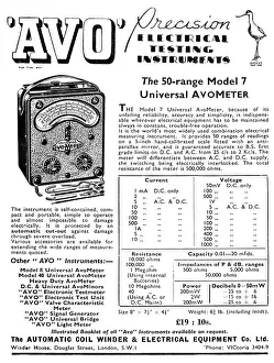 Winder: AVO Model 7 AvoMeter