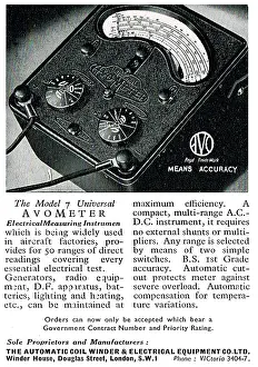 Winder: AVO Model 7 Universal AvoMeter