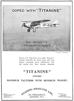 Doped: The Avro-5 Is Doped With Titanine