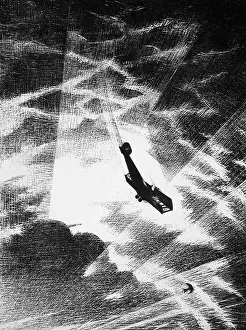 Swooping: An Avro 504 or an SE5a Scout, at the Front