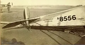 Fuselage: Avro 504A A8556 Rear fuselage detail