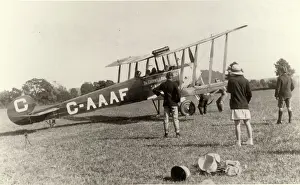 504k: Avro 504K G-AAAF being used for joyriding c1925