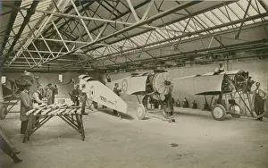 Grahame: Avro 504Ks (including D8793) under construction