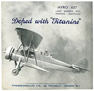 Doped: Avro 637 Doped With Titanine