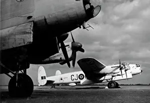Doubled: Avro 683 Lancaster GR III-be (side view)s serving as th