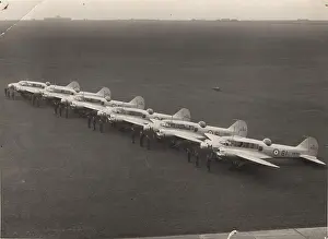 Anson: Avro Anson Is of 61 Squadron Hemswell 1937