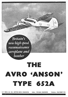 652a: Avro Anson Type 652A