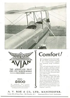Avro Avian Comfort!