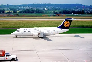 Cityline: Avro International RJ85 D-AVRF