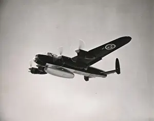 Turbojet: Avro Lancaster 80001 engine test bed