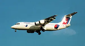 Crossair: Avro RJ100 HB-IXM